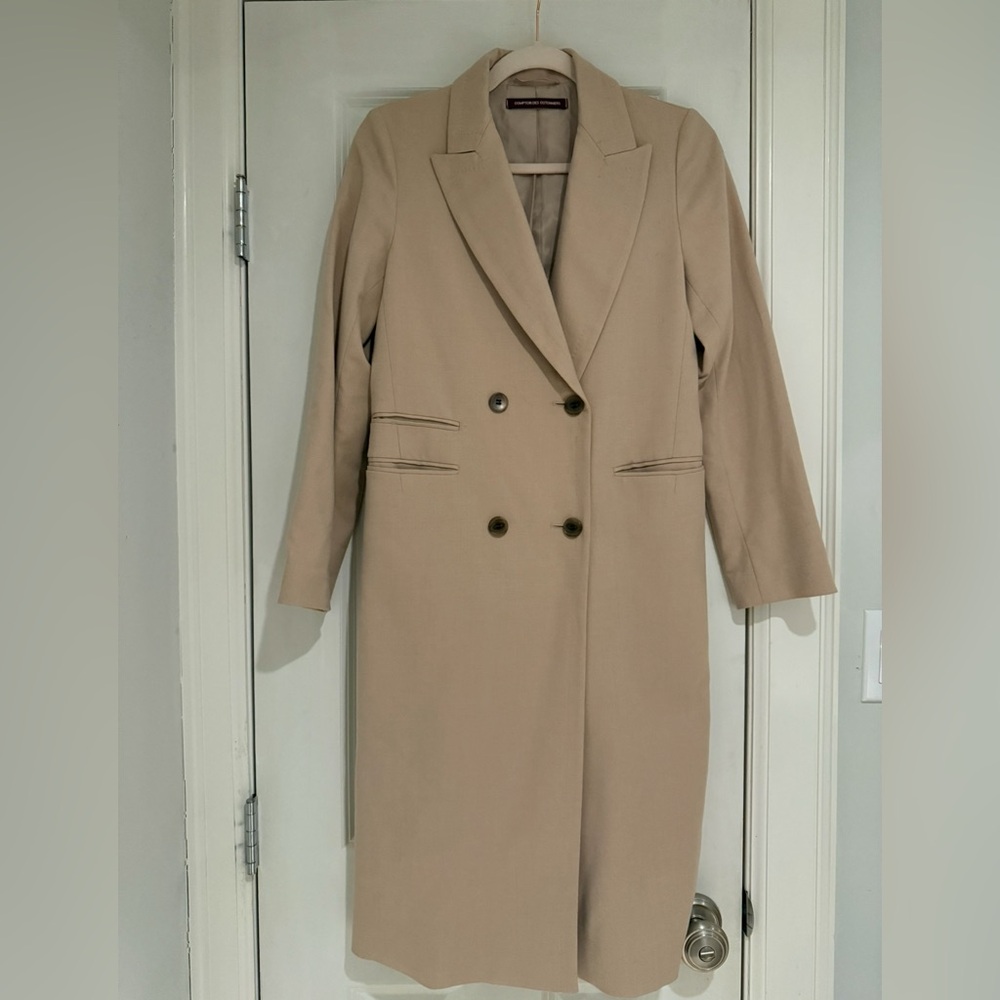 Compoir Des Cotonniers, Midi coat, color blush/ rose, size xxs